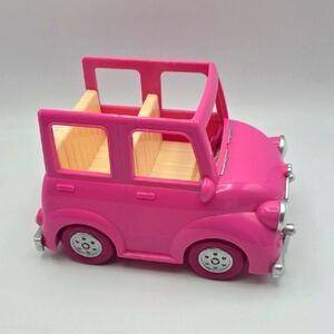 Li'l Woodzeez Pink Happy CAMP3R Breezy Buggy Car Toy